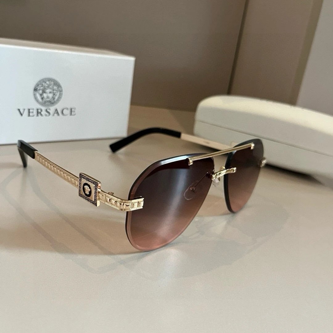 Versace sunglasses brown