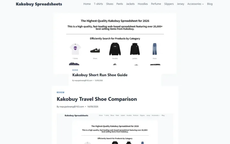 Kakobuy Travel Laundry Bag Guide visual guide for kakobuy