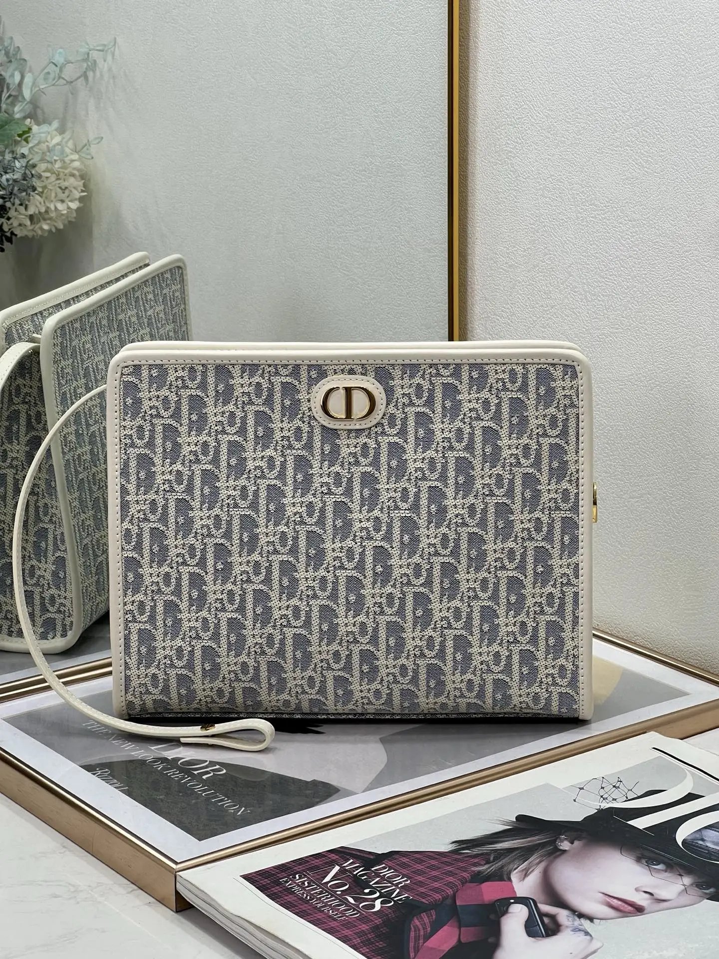 Dior bag gray