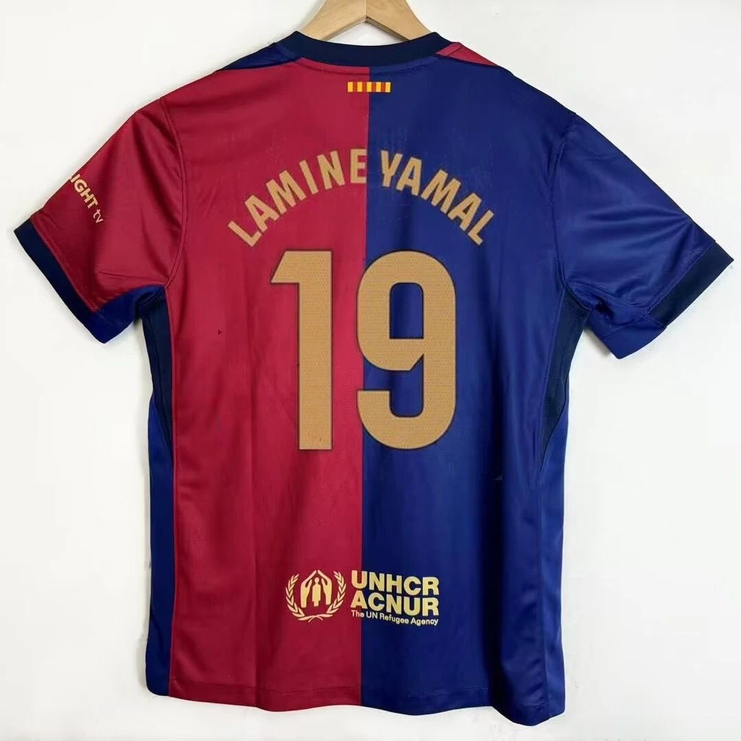 FC Barcelona football jersey red and blue