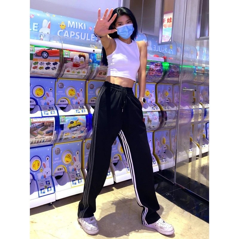 Foreign Trade black sweatpants in sport-casual style - Image 5