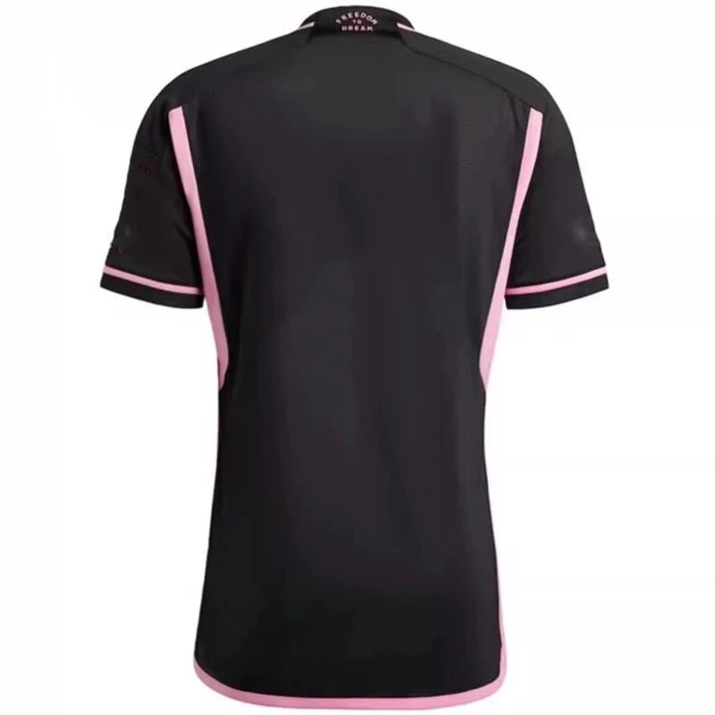Inter Miami pink football jersey in retro sports style - Image 11