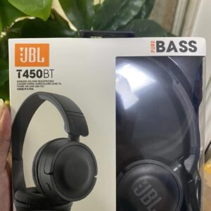 JBL T450BT over-ear headphones gray