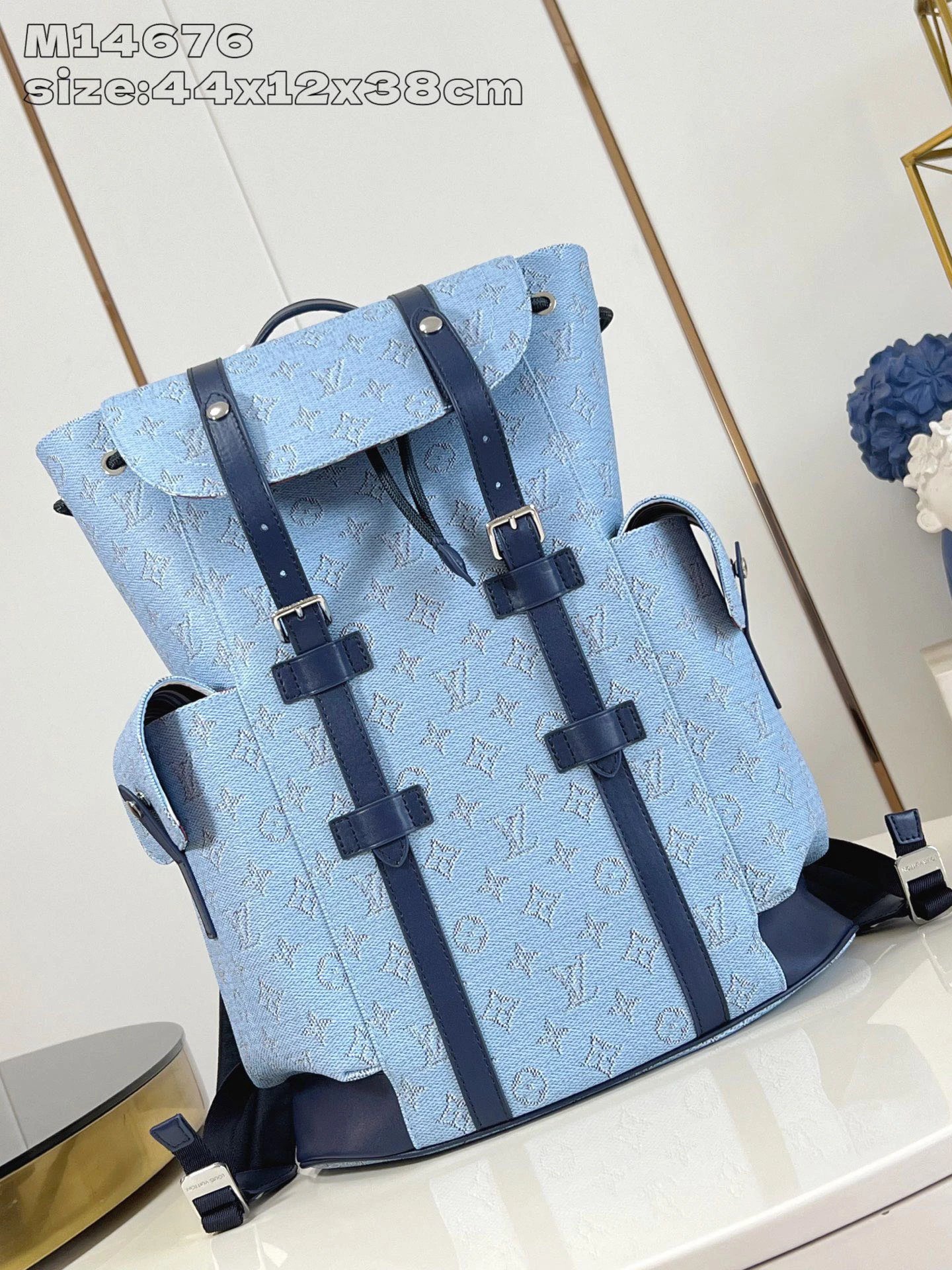 Louis Vuitton bag blue