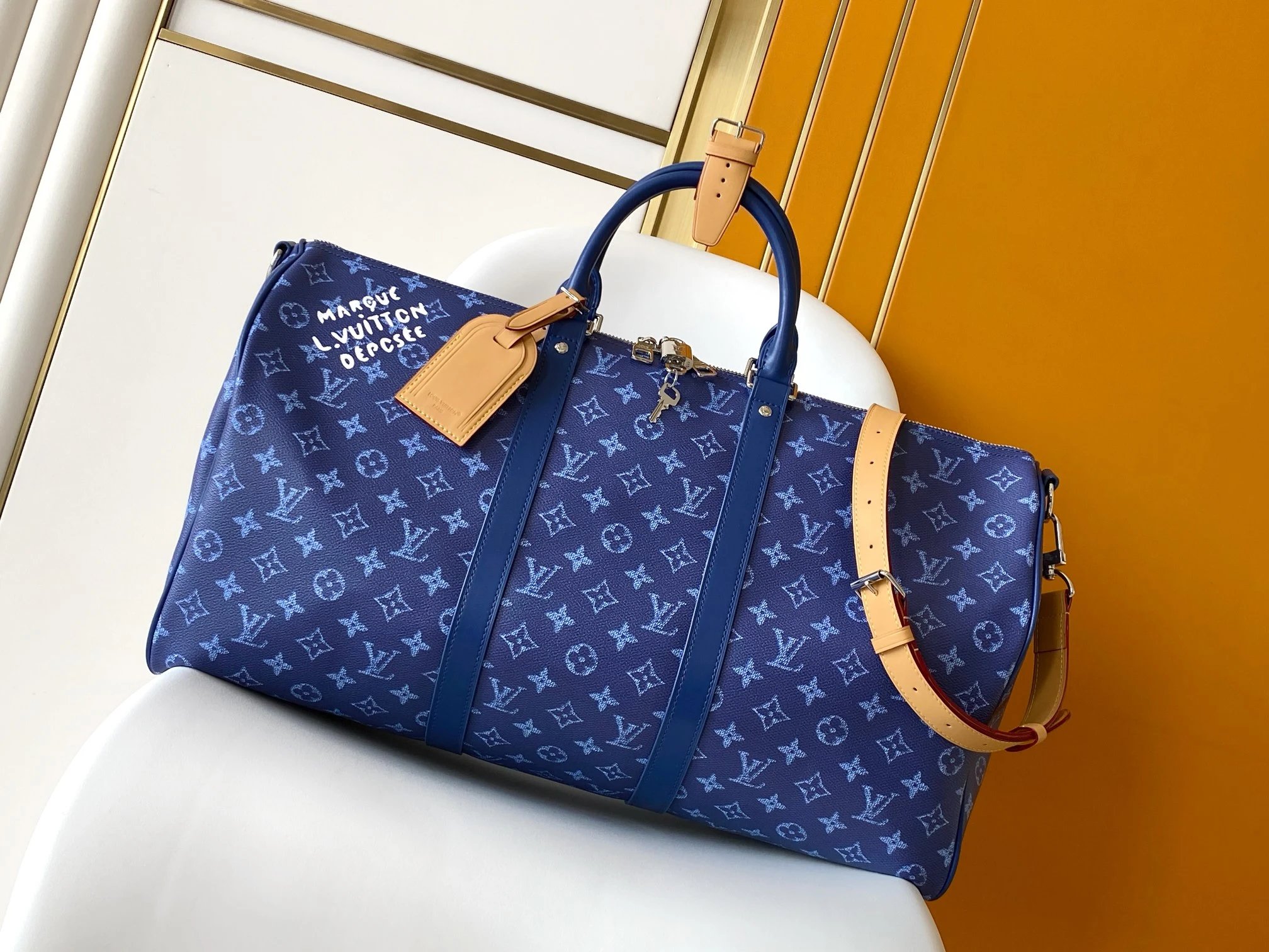 Louis Vuitton bag blue