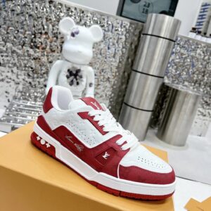 Louis Vuitton sneakers red