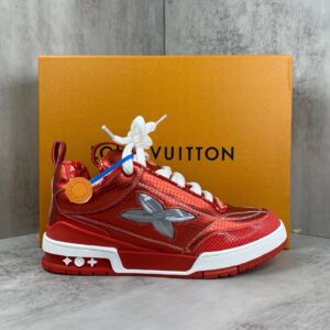 Louis Vuitton sneakers red