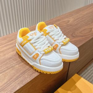Louis Vuitton sneakers yellow