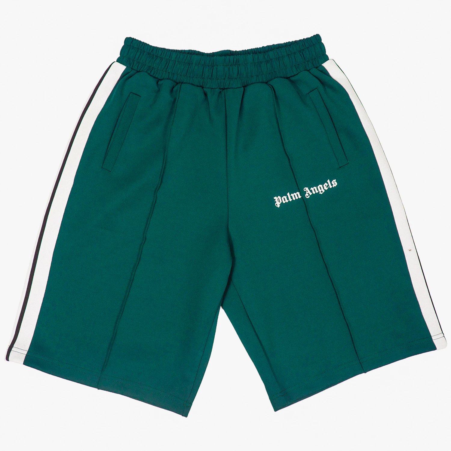 Palm Angels blue athletic shorts in sport-casual style - Image 17