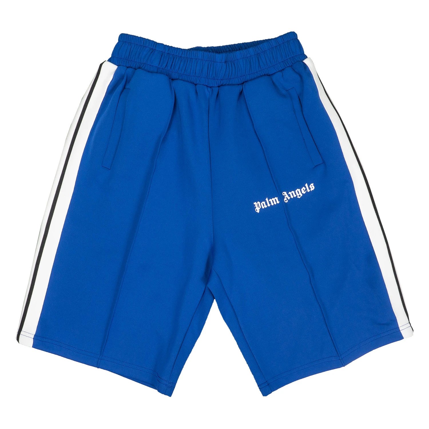 Palm Angels blue athletic shorts in sport-casual style - Image 18