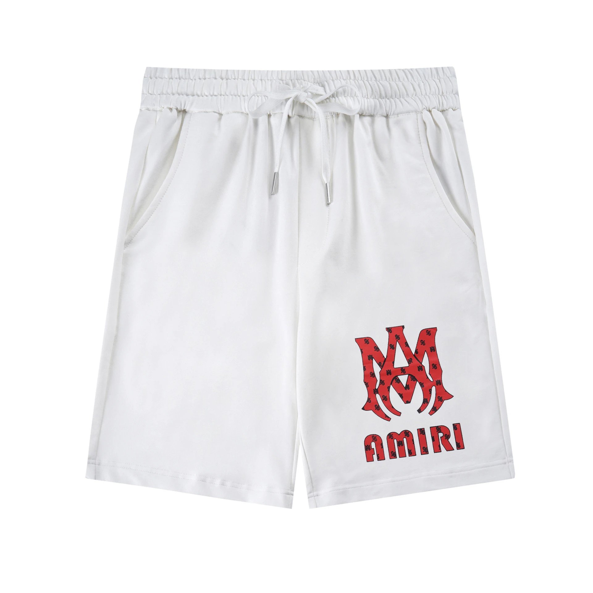 Palm Angels blue athletic shorts in sport-casual style - Image 3
