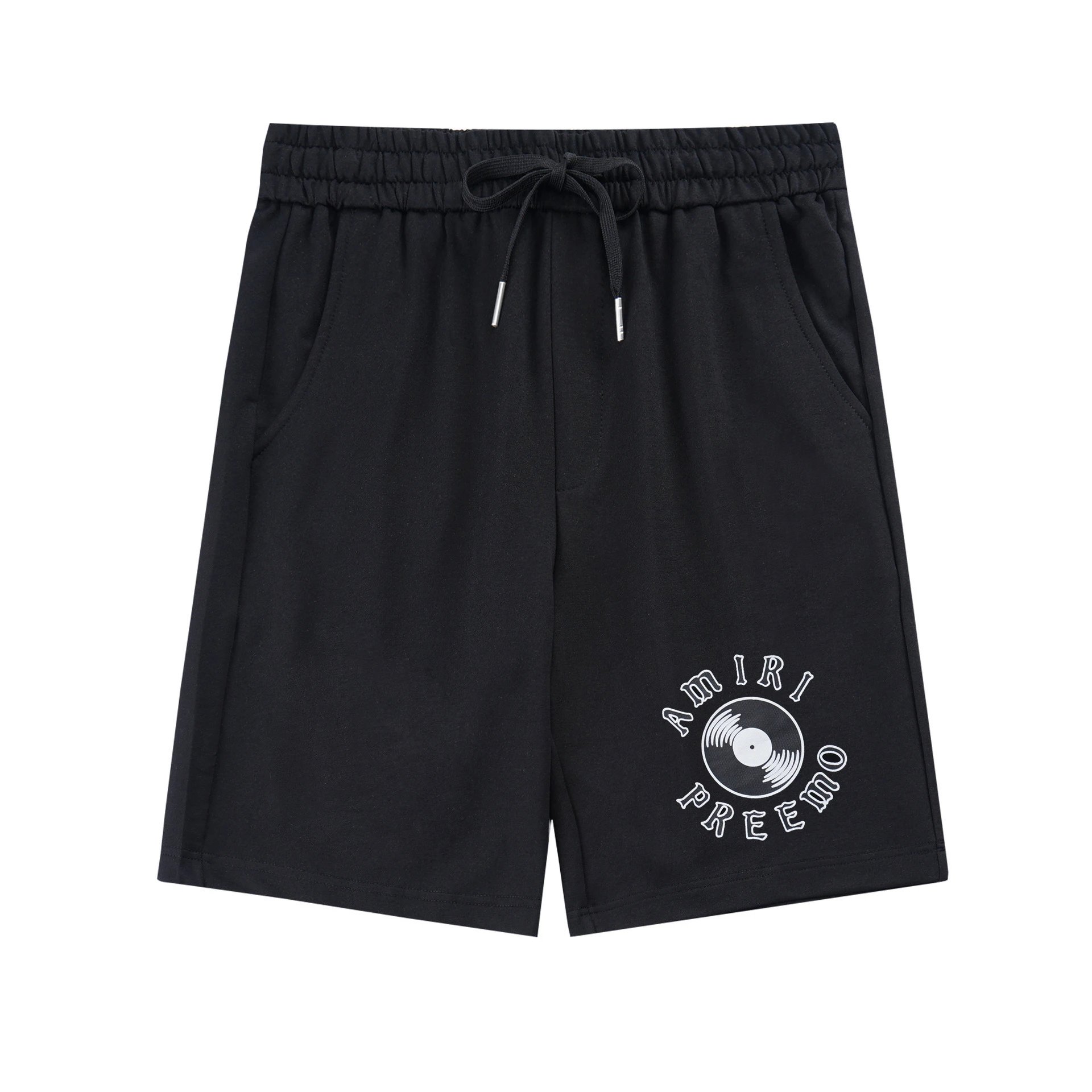 Palm Angels blue athletic shorts in sport-casual style - Image 4