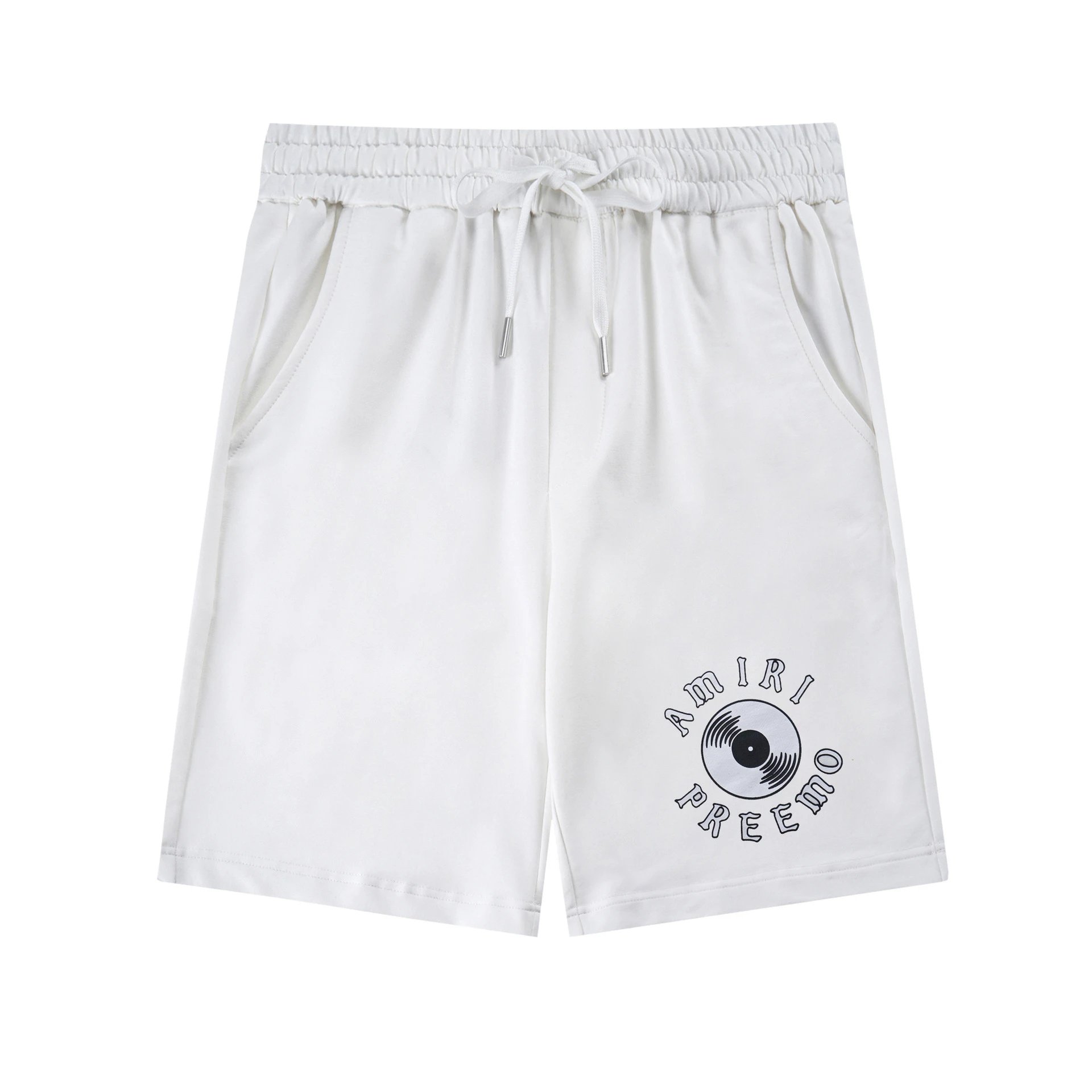 Palm Angels blue athletic shorts in sport-casual style - Image 5