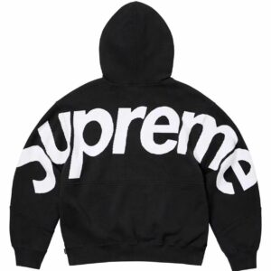 Supreme cross hoodie black