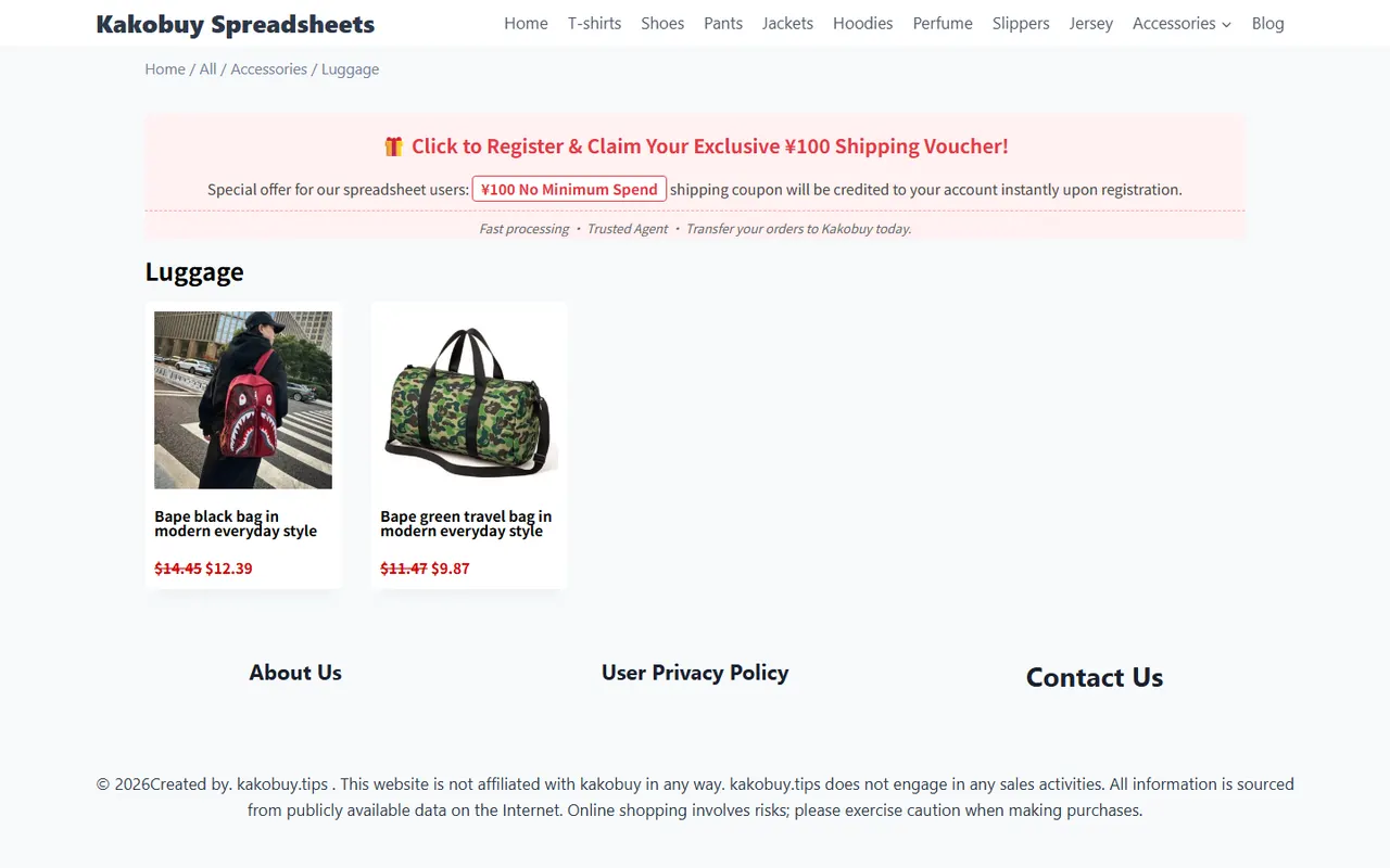Kakobuy Luggage Sleeve Feature Guide featured image for kakobuy