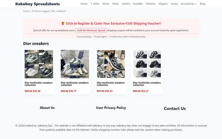 Kakobuy Travel Shoe Shipping Cost Checklist featured image for kakobuy